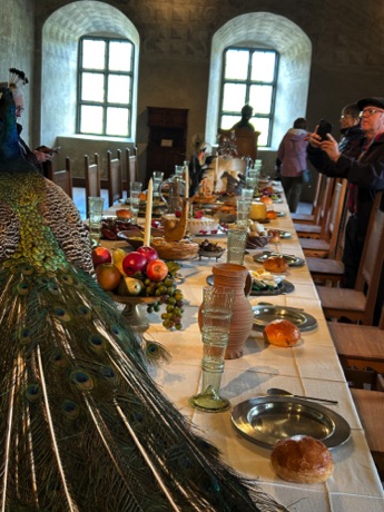 Kalmar Sweden Castle dining room